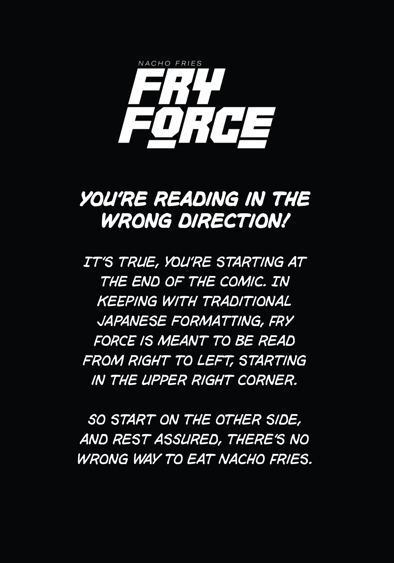 Fry Force Manga