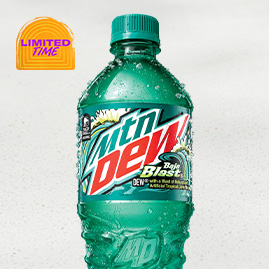 Bottled MTN DEW® Baja Blast®