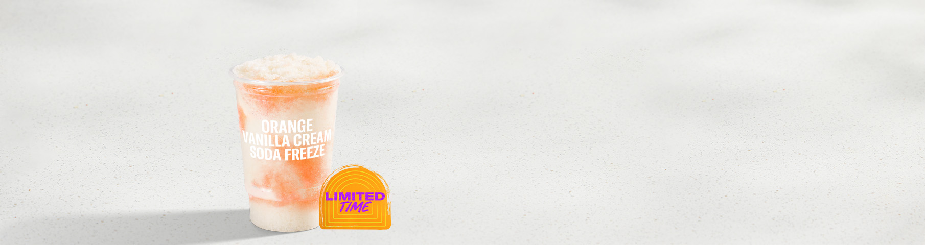 Orange Vanilla Cream Soda Freeze