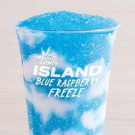 Island Blue Raspberry Freeze