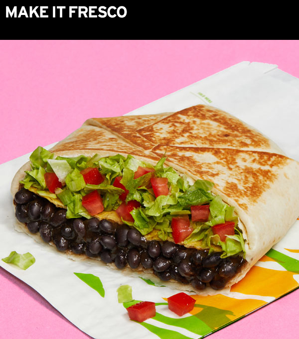 Black Bean Crunchwrap Supreme