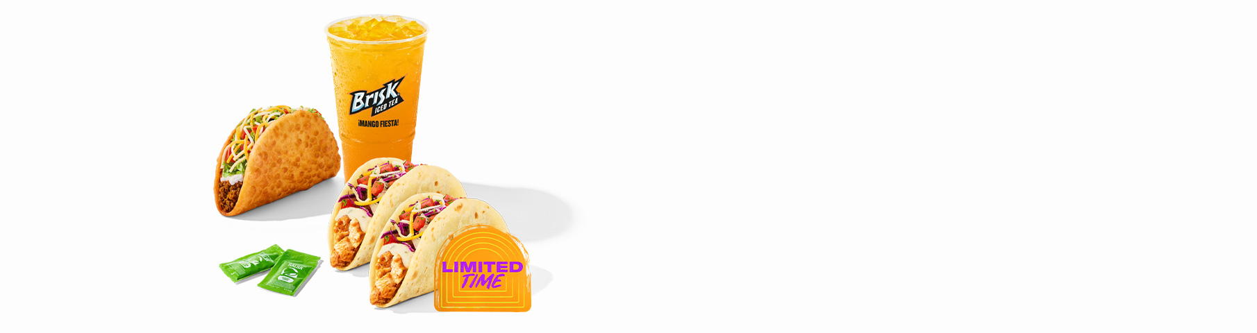 Cantina Slow Roasted Chicken Soft Taco Combo
