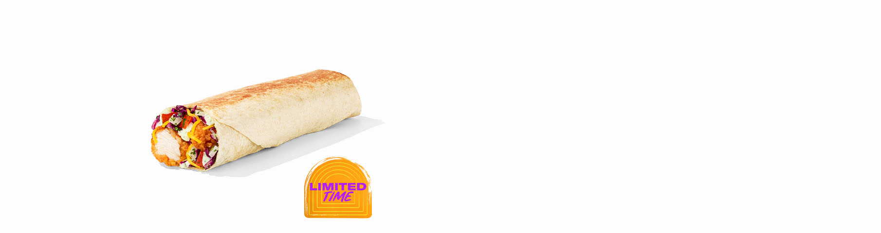 Baja Crispy Chicken Burrito