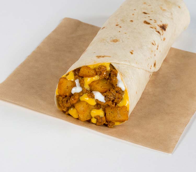 Cheesy Potato Burrito | Customize it 