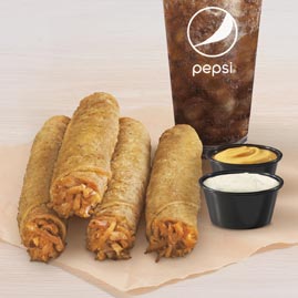 Rolled Chicken Tacos Combo New Food Tacobell Site