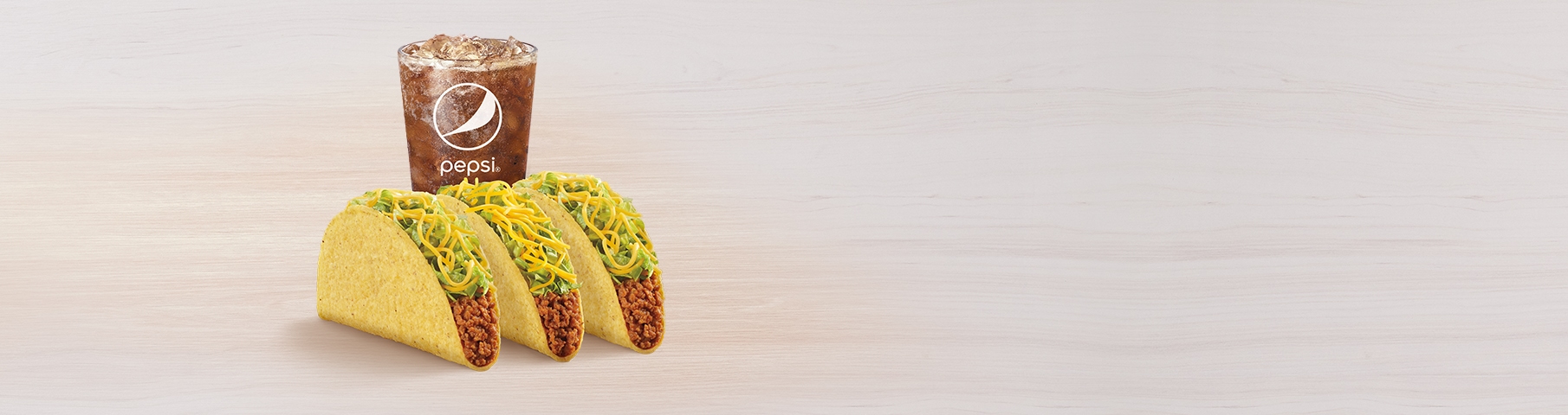 3 Crunchy Tacos Combo