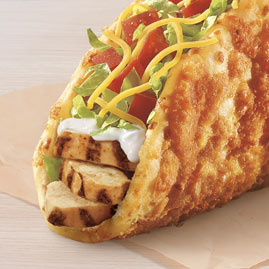Toasted Cheddar Chalupa - Chicken