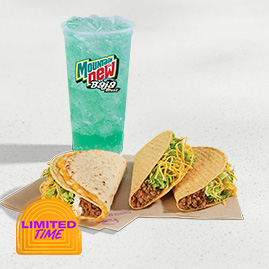 Cheesy Gordita Crunch Combo