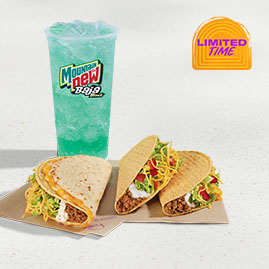 Cheesy Gordita Crunch Combo