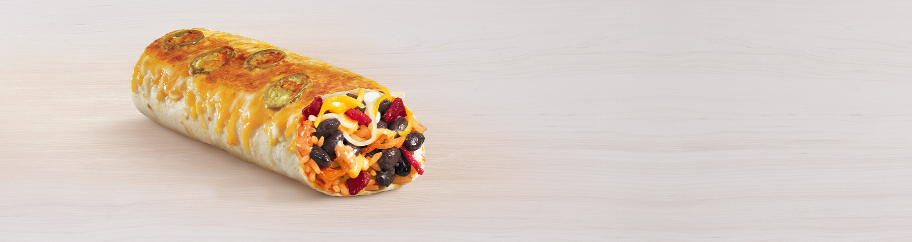 Spicy Double Black Bean Grilled Cheese Burrito - Black Beans