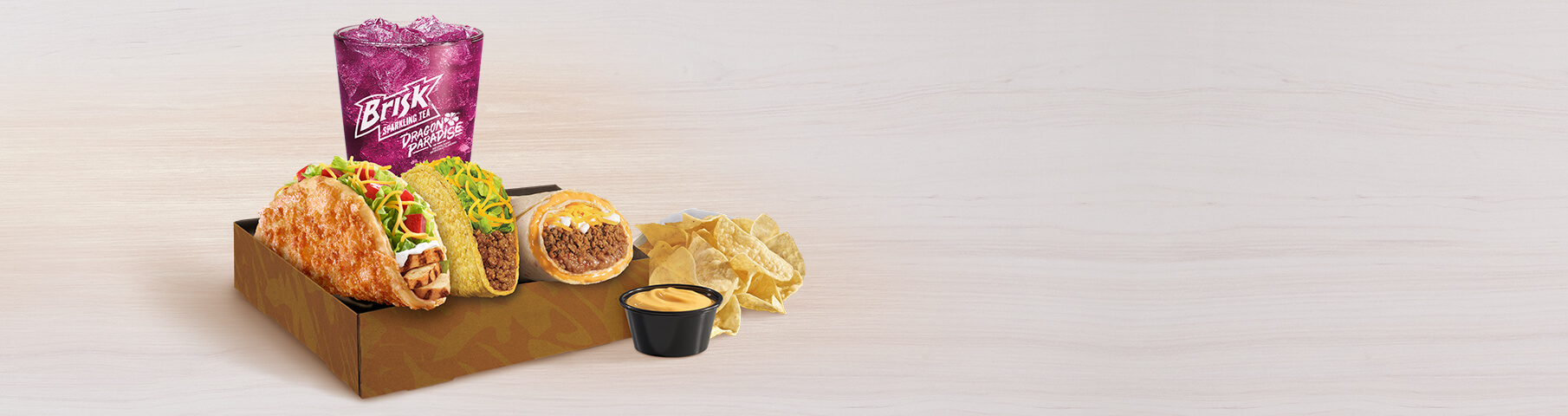 Toasted Cheddar Chalupa Deluxe Box