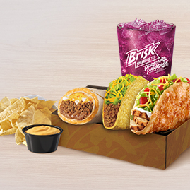 Toasted Cheddar Chalupa Deluxe Box