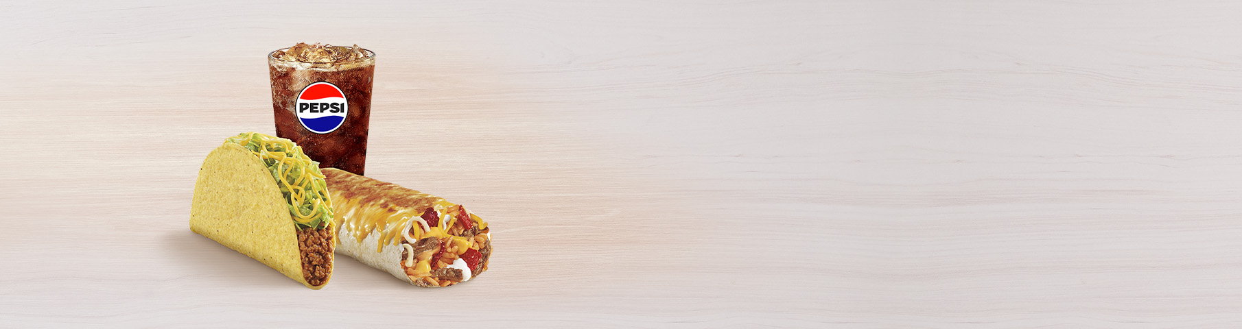 Steak Grilled Cheese Burrito Combo