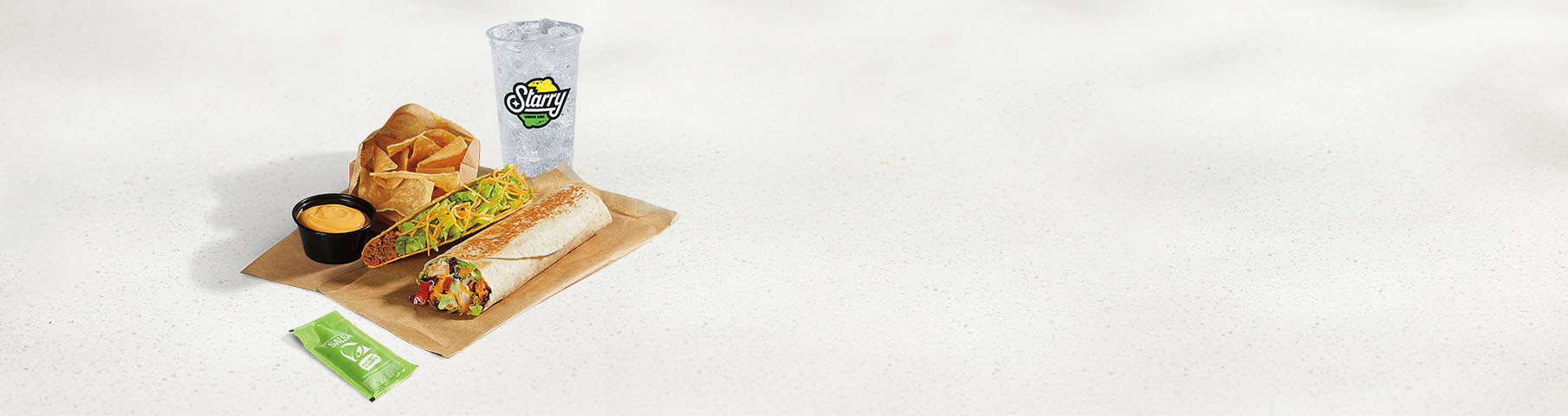 Cantina Chicken Burrito Combo