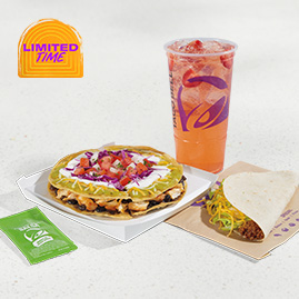 Cantina Chicken Double Tostada Combo