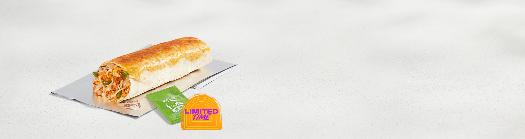 Cantina Chicken Fajita Grilled Cheese Burrito