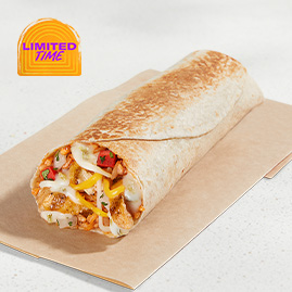 Chicken Queso Burrito