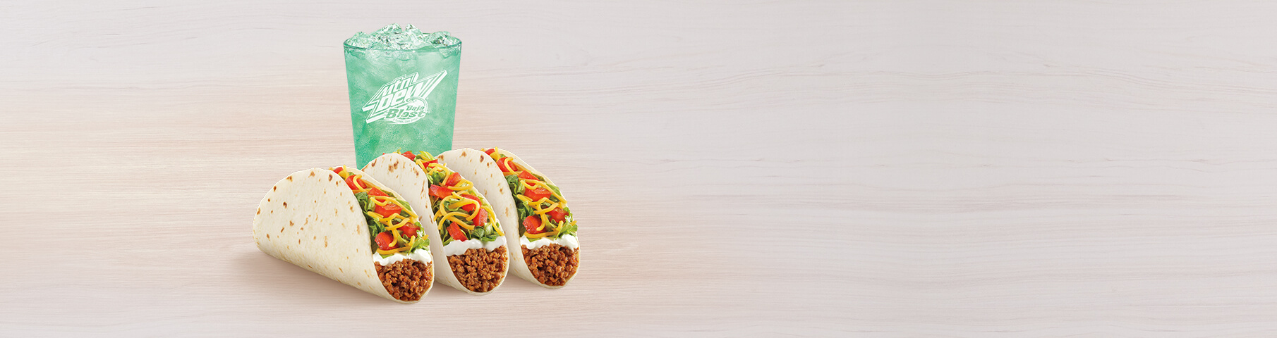 3 Soft Tacos Supreme® Combo