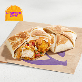 Sriracha Chile Crispy Chicken Crunchwrap Sliders