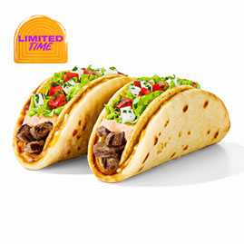 Steak Gordita Crunch Duos 2pk