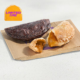 Chocolate Fudge & Caramel Empanadas