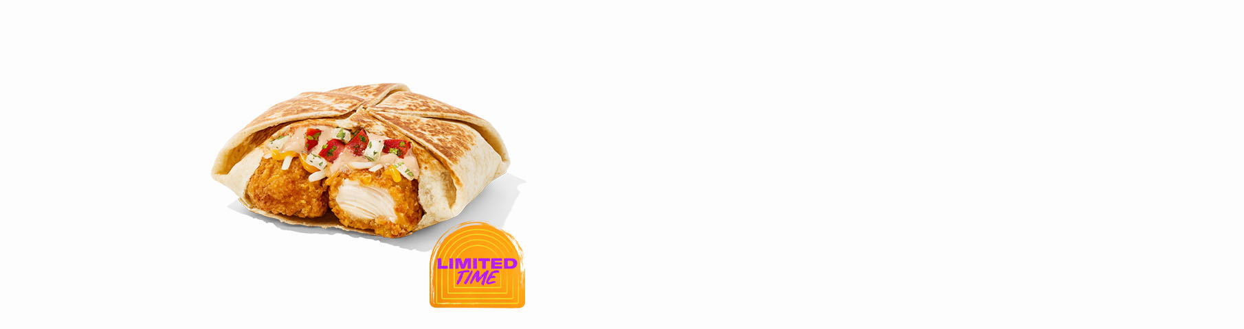 Diablo Ranch Crispy Chicken Crunchwrap Slider