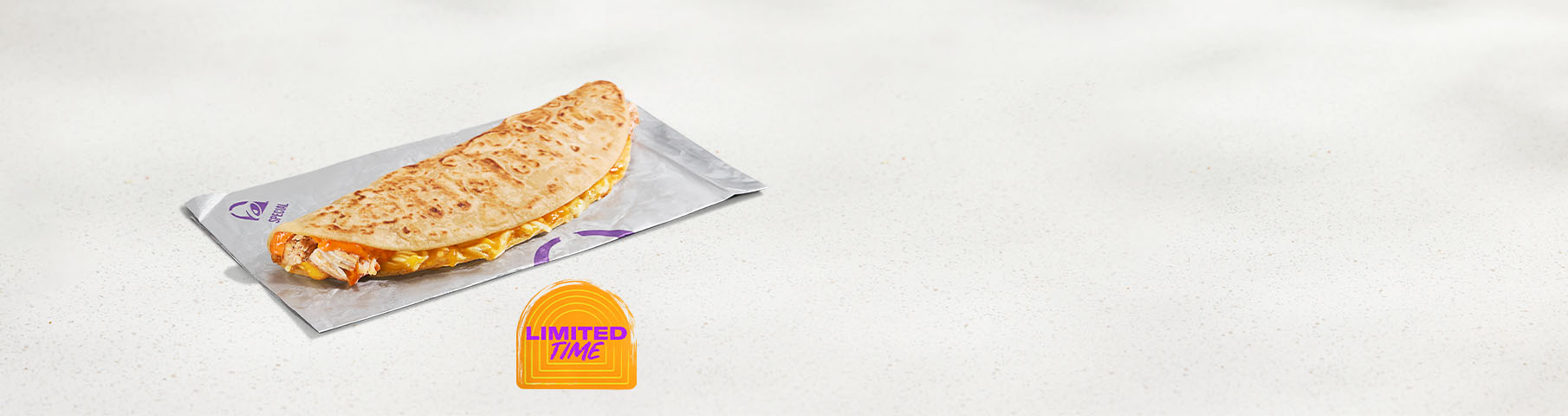 Slow-Roasted Chicken Cheesy Tacodilla