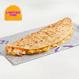 Slow-Roasted Chicken Cheesy Tacodilla