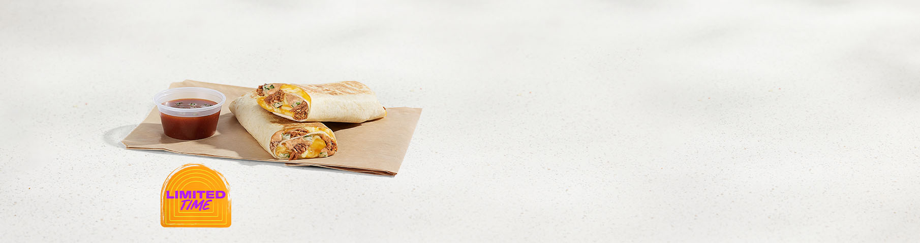 Shredded Beef Dipping Quesadilla