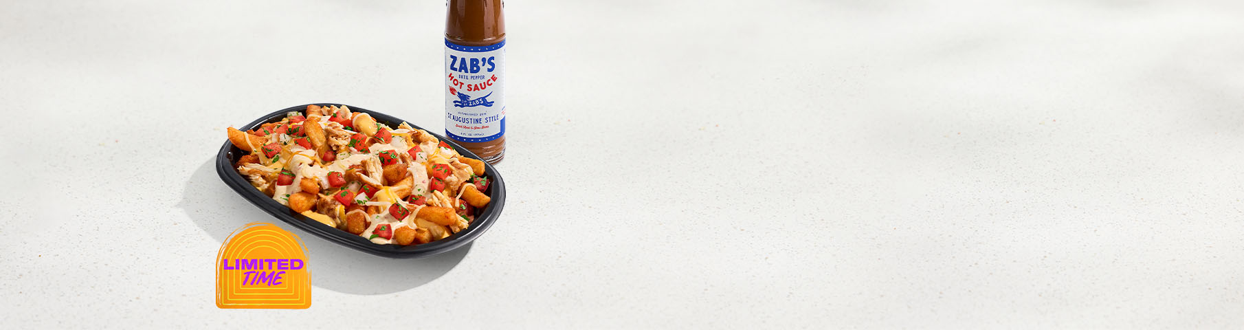 Zab's Chicken Ranch Nacho fries