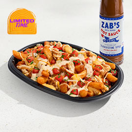 Zab's Chicken Ranch Nacho fries