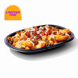 Shredded Beef Nacho Fries