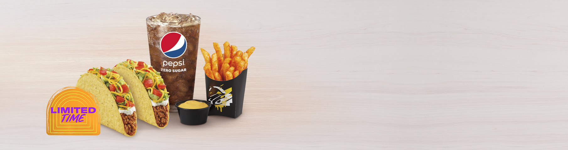 2 Crunchy Tacos Supreme® Combo