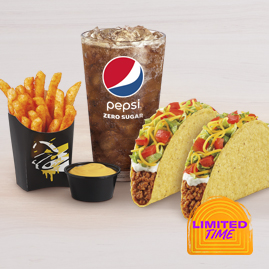 2 Crunchy Tacos Supreme® Combo