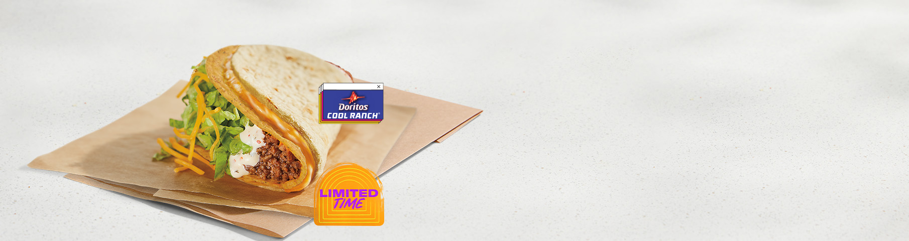 Doritos® Cheesy Gordita Crunch - Cool Ranch®
