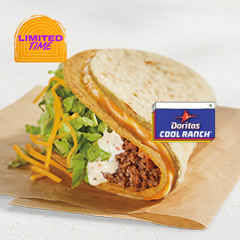Doritos® Cheesy Gordita Crunch - Cool Ranch®
