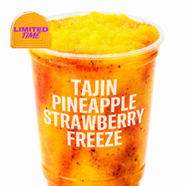 Tajín® Pineapple Strawberry Freeze