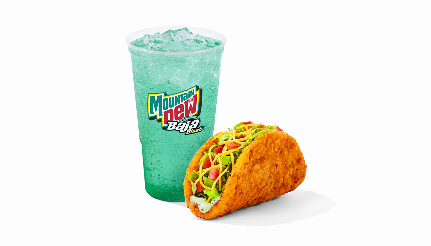 Taco Bell: Naked Chicken Chalupa + Medium Drink $3 + Free Pickup (September 15 only)