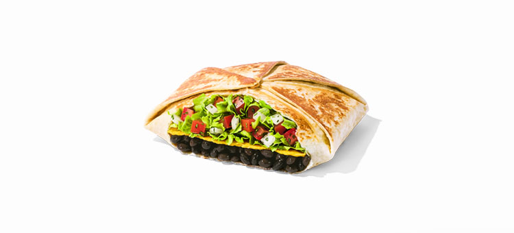 Black Bean Crunchwrap Supreme