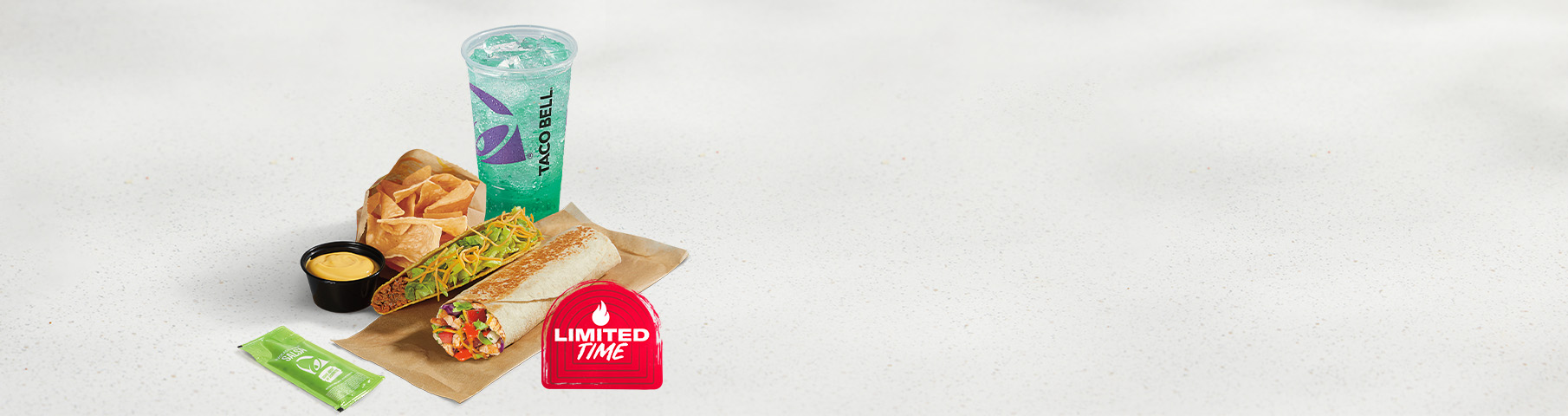 Caliente Cantina Chicken Burrito Combo