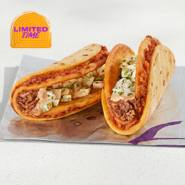 Shredded Beef Street Chalupa 2pk