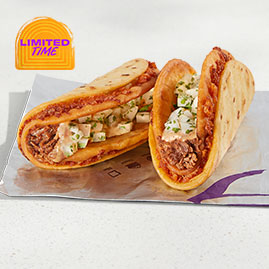 Shredded Beef Street Chalupa 2pk