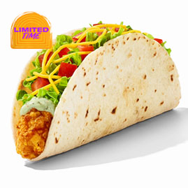 Crispy Chicken Soft Taco
