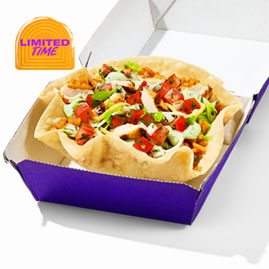 Mini Chicken Tostada Bowl