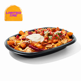 Chicken Enchilada Nacho Fries