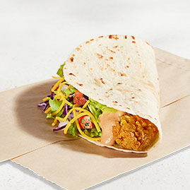 Creamy Chipotle Crispy Chicken Soft Taco