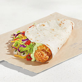 Avocado Ranch Crispy Chicken Soft Taco