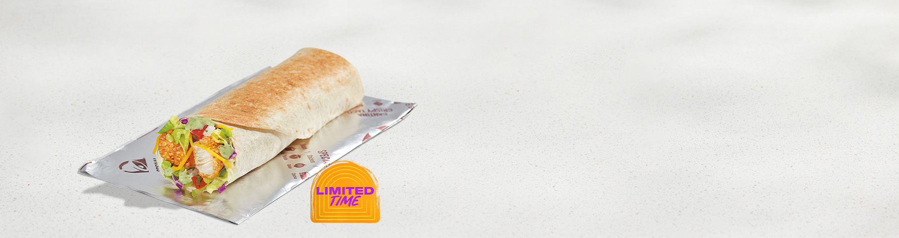 Crispy Tortilla Chicken Nugget Burrito