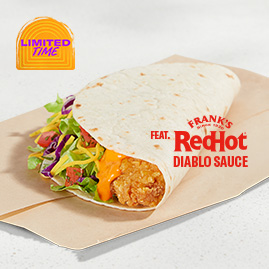 Frank's RedHot® Diablo Crispy Chicken Soft Taco