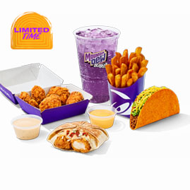 Crispy Chicken Nuggets Deluxe Combo